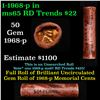 Image 1 : Shotgun Lincoln 1c roll, 1968-p 50 pcs Brandt Wrapper.