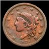 Image 2 : 1838 Coronet Head Large Cent 1c Grades f+