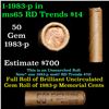 Image 1 : Shotgun Lincoln 1c roll, 1983-p 50 pcs Brandt Wrapper.