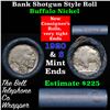 Image 1 : Buffalo Nickel Shotgun Roll in Old Bank Style 'Bell Telephone'  Wrapper 1920 &s Mint Ends