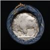 Image 3 : Buffalo Nickel Shotgun Roll in Old Bank Style 'Bell Telephone'  Wrapper 1920 &s Mint Ends