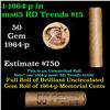 Image 1 : Shotgun Lincoln 1c roll, 1964-p 50 pcs Brandt Wrapper.