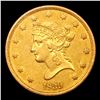 Image 2 : ***Auction Highlight*** 1839/8 Type of 38 Gold Liberty Eagle $10 Graded Select Unc BY USCG (fc)