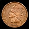 Image 2 : 1909 Indian Cent 1c Grades Choice AU/BU Slider+
