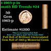 Image 1 : Shotgun Lincoln 1c roll, 1965-p 50 pcs Brandt Wrapper.