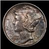 Image 2 : 1941-p Mercury Dime 10c Grades Choice Unc