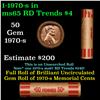 Image 1 : Shotgun Lincoln 1c roll, 1970-s 50 pcs Coin Tamer Wrapper.