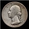 Image 2 : 1932-p Washington Quarter 25c Grades vf++