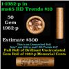 Image 1 : Shotgun Lincoln 1c roll, 1982-p 50 pcs Brandt Wrapper.