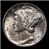 Image 2 : 1945-p Mercury Dime 10c Grades Select+ Unc