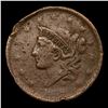 Image 2 : 1838 Coronet Head Large Cent 1c Grades vf+