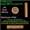 Image 1 : Shotgun Lincoln 1c roll, 1964-p 50 pcs Brandt Wrapper.