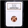 Image 2 : NGC 2006-p Lincoln Cent 1c Graded ms66 rd By NGC