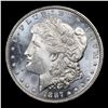 Image 2 : 1887-p Morgan Dollar $1 Graded ms64 dmpl BY SEGS