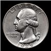 Image 2 : 1939-p Washington Quarter 25c Grades Choice AU/BU Slider