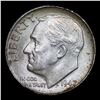 Image 2 : 1947-p Roosevelt Dime 10c Grades GEM+ Unc