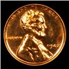 Image 2 : Proof 1942 Lincoln Cent 1c Grades Gem+ Proof Red