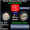 Image 1 : Buffalo Nickel Shotgun Roll in Old Bank Style 'Bell Telephone'  Wrapper 1926 &s Mint Ends