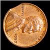 Image 2 : 1957-p Lincoln Cent Mint Error 1c Grades Choice Unc BN