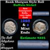 Image 1 : Buffalo Nickel Shotgun Roll in Old Bank Style 'Bell Telephone'  Wrapper 1926 &s Mint Ends