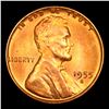Image 2 : 1955-s Lincoln Cent 1c Grades GEM++ Unc RB