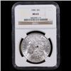Image 2 : NGC 1900-p Morgan Dollar $1 Graded ms63 By NGC