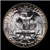 Image 3 : 1955-p Washington Quarter 25c Grades Choice+ Unc