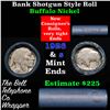 Image 1 : Buffalo Nickel Shotgun Roll in Old Bank Style 'Bell Telephone'  Wrapper 1926 &s Mint Ends