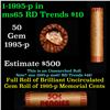 Image 1 : Shotgun Lincoln 1c roll, 1995-p 50 pcs Brandt Wrapper.