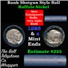 Image 1 : Buffalo Nickel Shotgun Roll in Old Bank Style 'Bell Telephone'  Wrapper 1926 &s Mint Ends