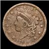 Image 2 : 1838 Coronet Head Large Cent 1c Grades vf details