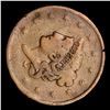 Image 2 : 1836 Coronet Head Large Cent 1c Grades vg, very good