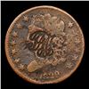 Image 2 : 1829 Classic Head half cent Counter Stamped 1/2c Grades VF Details