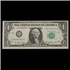 Image 2 : Group of 10 1963 to 2009 $1 Federal Reserve Notes, CU grade Grades Choice CU