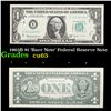 Image 1 : 1963B $1 'Barr Note' Federal Reserve Note Grades Gem CU