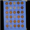 Image 3 : Near Complete Lincoln 1c Whitman folder #2, 1941-1972, 82 coins.
