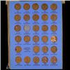 Image 4 : Near Complete Lincoln 1c Whitman folder #2, 1941-1972, 82 coins.