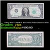 Image 1 : **Star Note** 1963B $1 'Barr Note' Federal Reserve Note Grades vf+