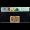 Image 2 : PCGS 1863 US Fractional Currency 5c Second Issue Fr-1235 Fiber Paper w/ Surcharge Graded au53 By PCG
