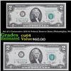 Image 1 : Set of 2 Consecutive 1976 $2 Federal Reserve Notes (Philadelphia, PA) Grades Choice CU
