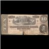 Image 3 : 1864 $10 Confederate Note, T68 Grades AU Details