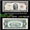 Image 1 : 1953 $2 Red Seal United States Note Grades Select CU