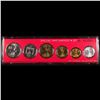 Image 2 : 1971 Coin of Israel Official Mint Set 6 Mint Coins