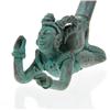 Image 4 : Antique Bronze Jester Thai Ritual Pipe (ANT-207)