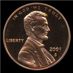 2003S US Lincoln Proof Cent Coin Graded PR70 DCAM Red (COI-4195)