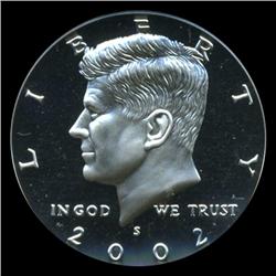 2002S Silver JFK Half Graded PCGS PR69 DCAM (COI-4950)
