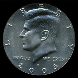 2005D JFK Half Satin Graded MS69 (COI-4955)