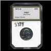Image 3 : 1972S Washington 25c Proof Quarter Coin Graded PR67 DCAM (COI-5377)