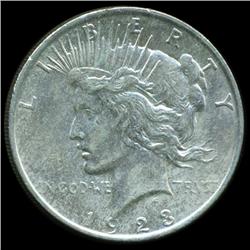1923 Peace Dollar Choice Unc (COI-5612)