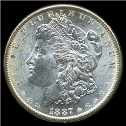 1887 Morgan Dollar Choice Unc (COI-5617)